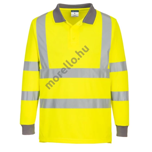 Portwest Eco Hi-Vis L/S Polo  (6 db)