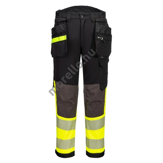 PORTWEST EV4 Hi-Vis Stretch Class 1 Holster lengőzsebes nadrág