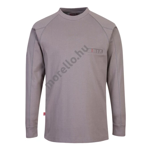 Portwest FR Anti-Static Crew Neck lángálló, antisztatikus hosszú ujjú póló