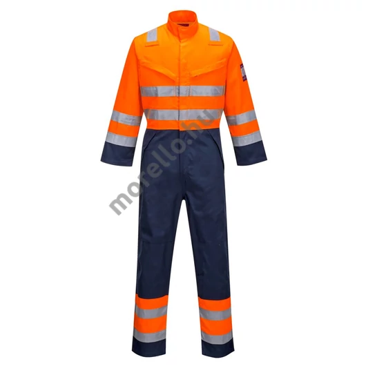 Portwest Modaflame RIS navy/narancs overál