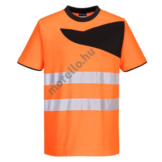 Portwest PW2 Hi-Vis rövid ujjú pólóing