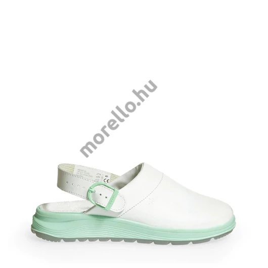 ABEBA ACTIVE 85081 Active Munkavédelmi papucs fehér csattal - 36