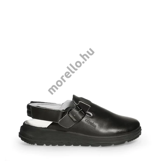 ABEBA ACTIVE 87209 fekete munkavédelmi szandál, tépőzáras - 36
