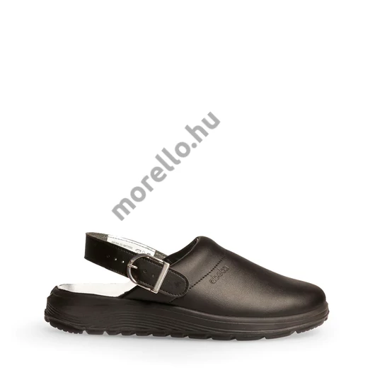 ABEBA ACTIVE 877031 fekete pántos munkavédelmi papucs - 36