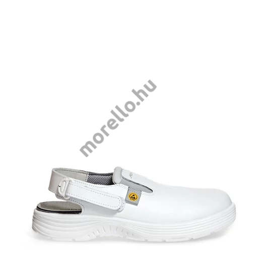 ABEBA ESD-X-LIGHT 7131030 fehér ESD munkavédelmi papucs, acél lábujjvédelemmel - 35