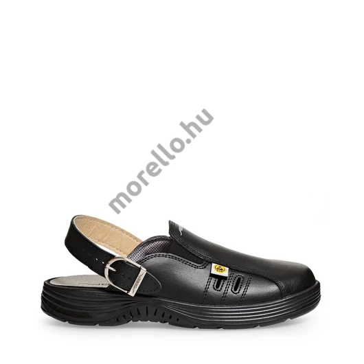 ABEBA ESD-X-LIGHT 7131142 fekete ESD munkavédelmi papucs - 35