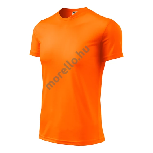 Fantasy póló gyerek neon narancssárga 158 cm/12 éves