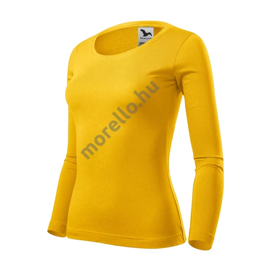 Fit-T LS póló női sárga XS