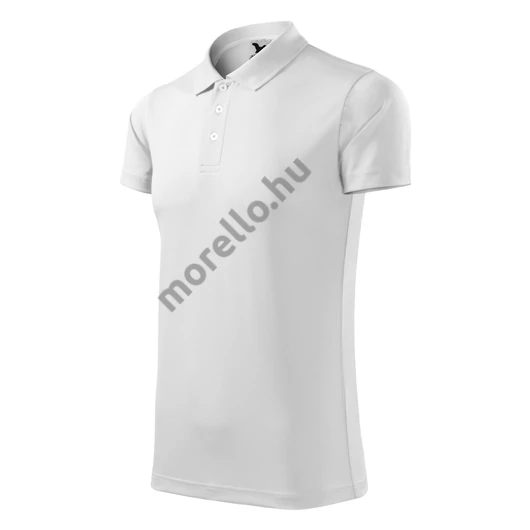 Victory galléros póló unisex fehér S