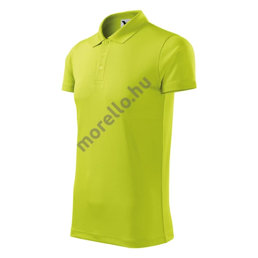 Victory galléros póló unisex lime S