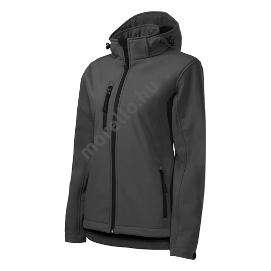 Performance softshell kabát női acélszürke XS