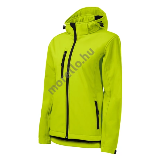 Performance softshell kabát női lime XS