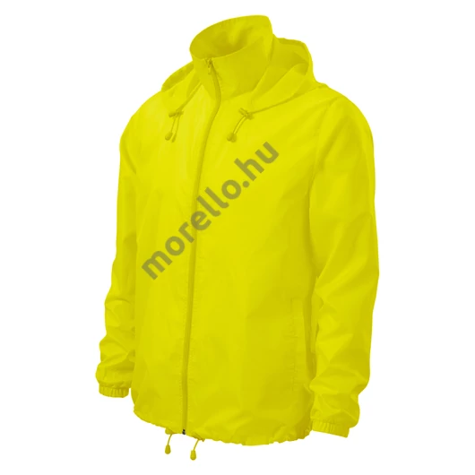 Windy széldzseki unisex neon sárga S