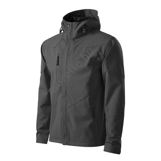 Nano softshell kabát férfi acélszürke S