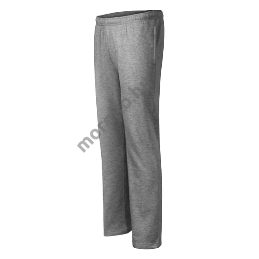 Comfort nadrág férfi/gyerek sötétszürke melírozott 158 cm/12 éves