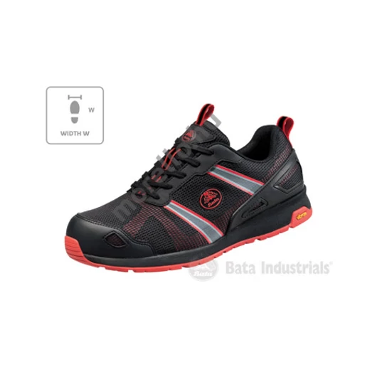 Bright 031 W félcipő unisex fekete 35