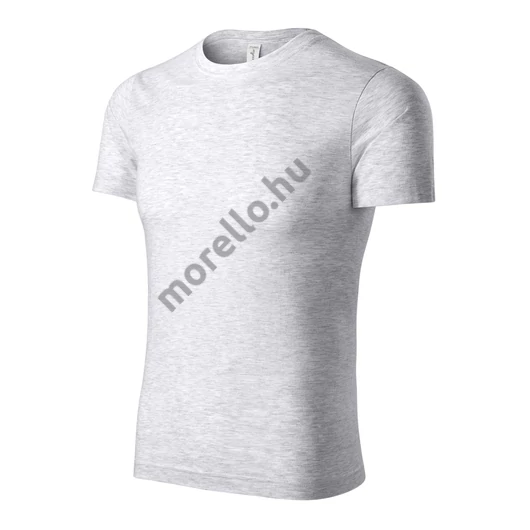 Peak póló unisex világosszürke melírozott XS