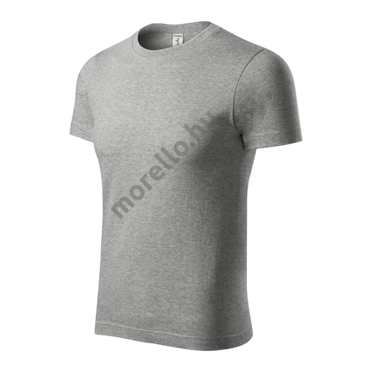 Peak póló unisex sötétszürke melírozott XS