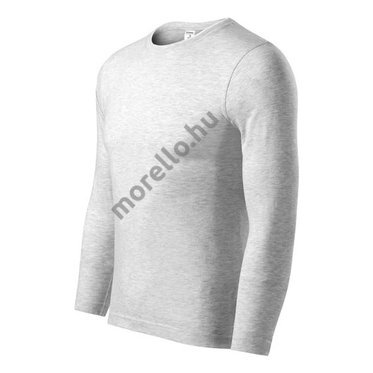 Progress LS póló unisex világosszürke melírozott XS