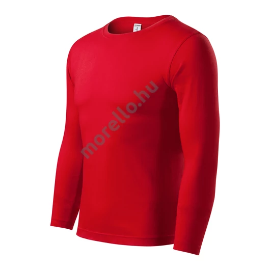 Progress LS póló unisex piros XS