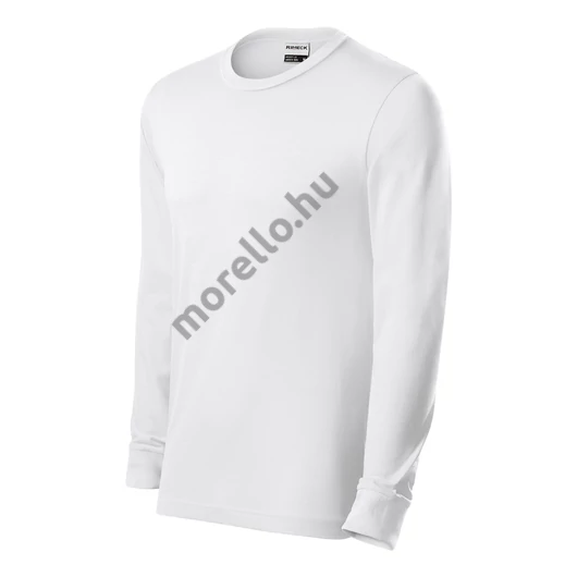 Resist LS póló unisex fehér S
