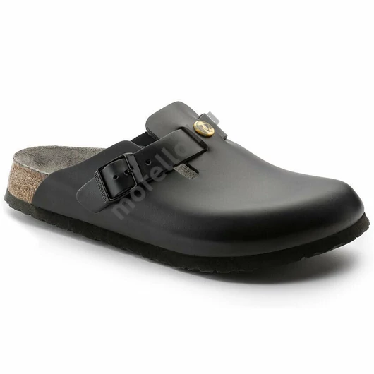 BIRKENSTOCK BOSTON ESD munkavédelmi papucs, normál szélesség, fekete 39