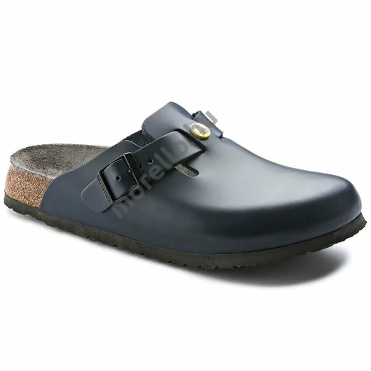 BIRKENSTOCK BOSTON ESD munkavédelmi papucs, normál szélesség, kék 39