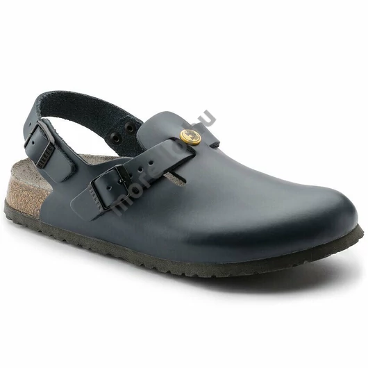 BIRKENSTOCK TOKIO ESD pántos munkavédelmi papucs, normál szélesség, kék 39