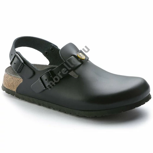 BIRKENSTOCK TOKIO ESD pántos munkavédelmi papucs, normál szélesség, fekete 39