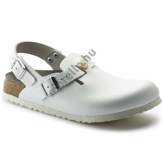 BIRKENSTOCK TOKIO ESD pántos munkavédelmi papucs, normál szélesség, fehér 39