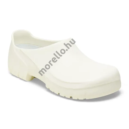 BIRKENSTOCK A 640 PU fehér munkavédelmi klumpa acél orrvédővel 36
