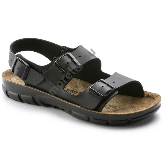 BIRKENSTOCK Kano Birko-Flor munkavédelmi szandál, szűkített, fekete 36