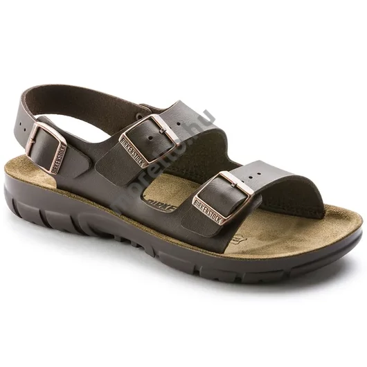 BIRKENSTOCK Kano Birko-Flor munkavédelmi szandál, normál szélesség, barna 39
