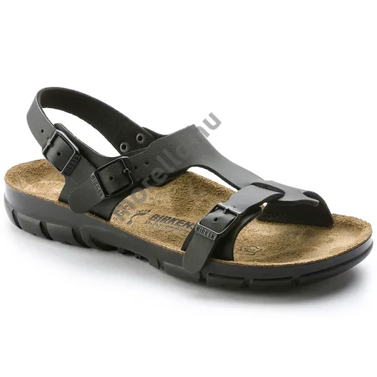 BIRKENSTOCK Saragossa Birko-Flor munkavédelmi szandál, fekete 36