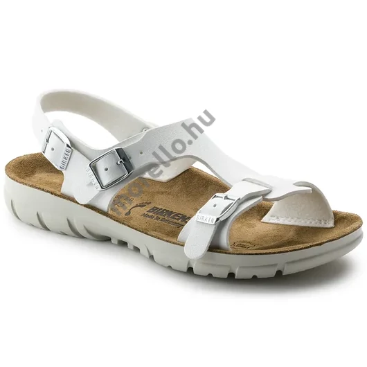 BIRKENSTOCK Saragossa Birko-Flor munkavédelmi szandál, fehér 36