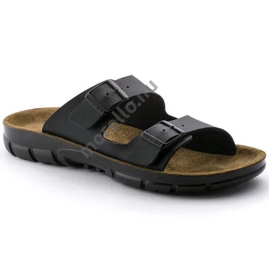 BIRKENSTOCK Bilbao Birko-Flor munkavédelmi papucs, normál szélesség, fekete 39