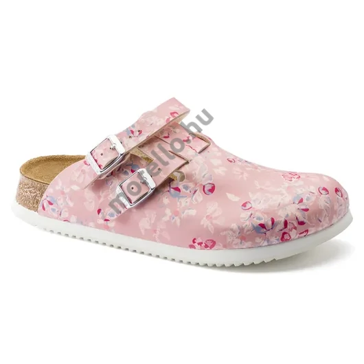 BIRKENSTOCK Kay Birko-Flor munkavédelmi papucs, Flower Field Rose 35