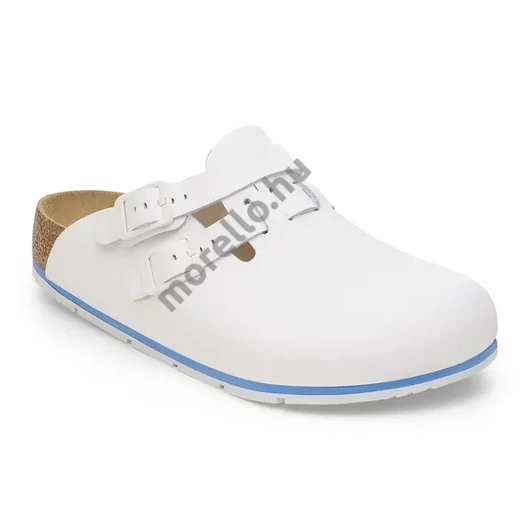 BIRKENSTOCK Kay PRO natural leather munkavédelmi papucs, normál szélesség, fehér 35