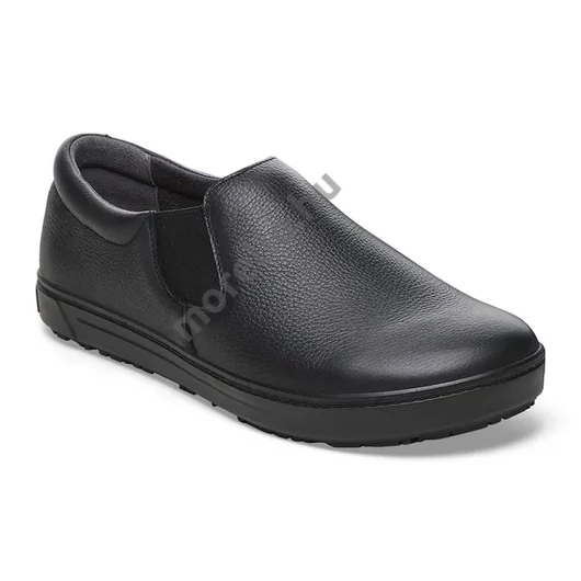 BIRKENSTOCK QO 400 NL Natural Leather munkavédelmi cipő O2, fekete 35