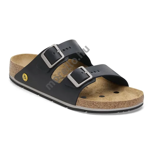 BIRKENSTOCK Arizona PRO ESD munkavédelmi papucs, normál szélesség, fekete 35