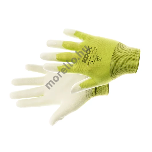 LIKE LIME munkavédelmi kesztyű nylon  PU zöld 7