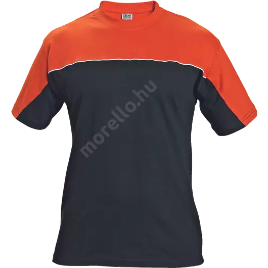 EMERTON póló fekete-narancs S
