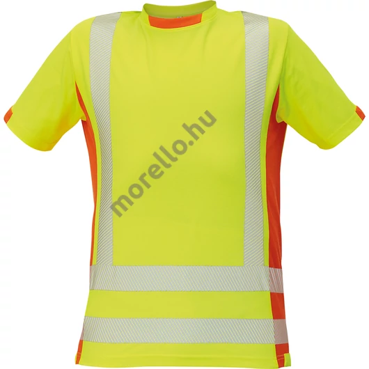 LATTON Hi-Vis póló sárga-narancs S