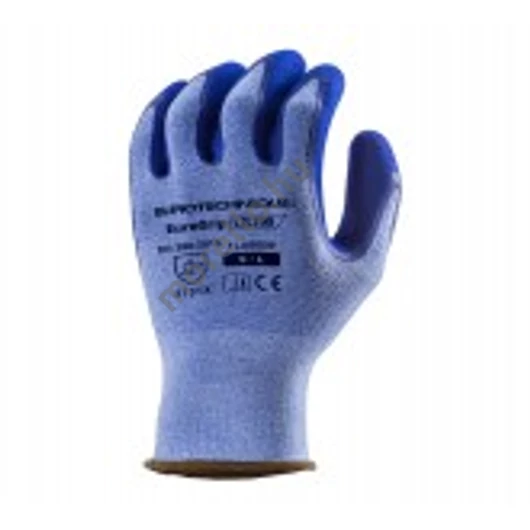 1LASB06 ÚJ! EUROGRIP KESZTYŰ DUPLARÉTEGŰ KÉK LATEX CSB TENYÉRREL_6
