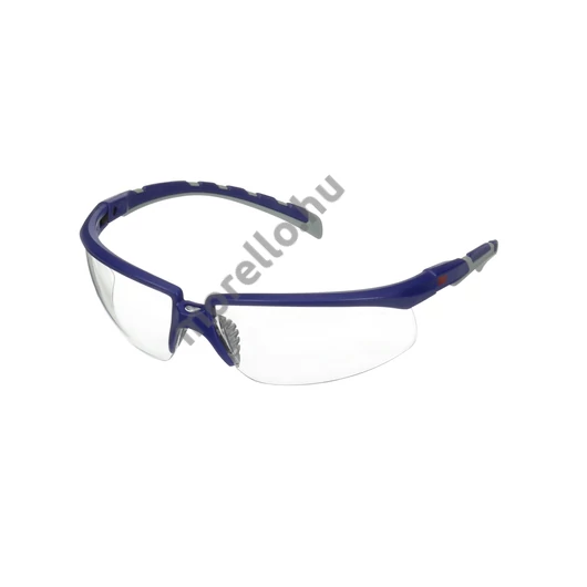 3M_S2001AF-BLU ÚJ! 3M SOLUS 2001 KÉK/SZÜRKE SZÁR, VÍZTISZTA LENCSE