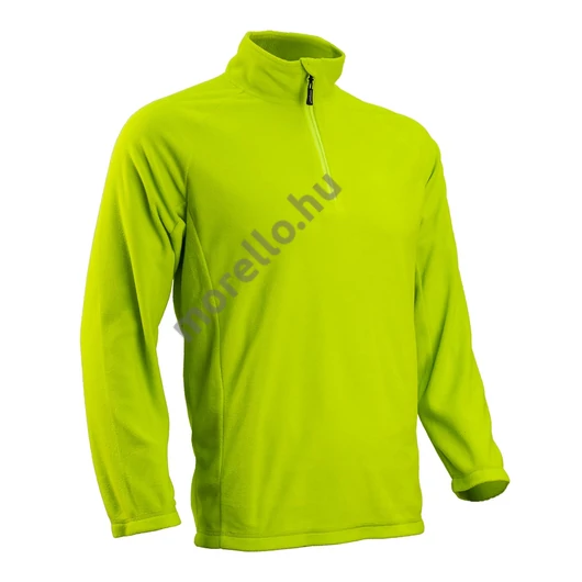 5MYO3803XL ÚJ! MYOGA LIME SZÍNŰ MIKROPOLÁR PULÓVER_150 G/M2_3XL