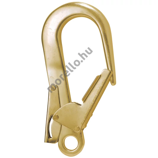 71161 KARABINER KETTŐS RUGÓZÁRRAL, 60MM NYÍLÁSÚ