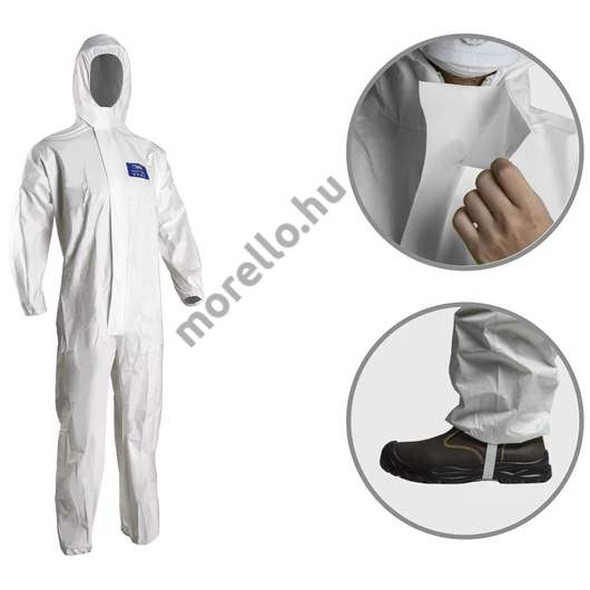 44306 ÚJ! COVERPRO 5M20 OVERALL FEHÉR_XXXL