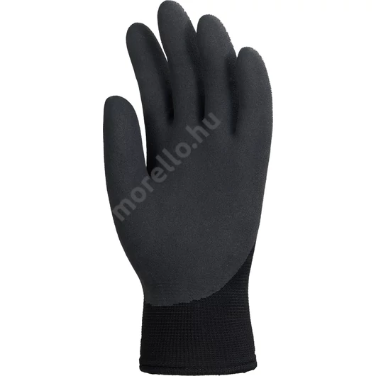6608 SZERELŐKESZTYŰ, TÉLI, FEKETE HP LATEX TENYÉR, 3/4 HÁT_8
