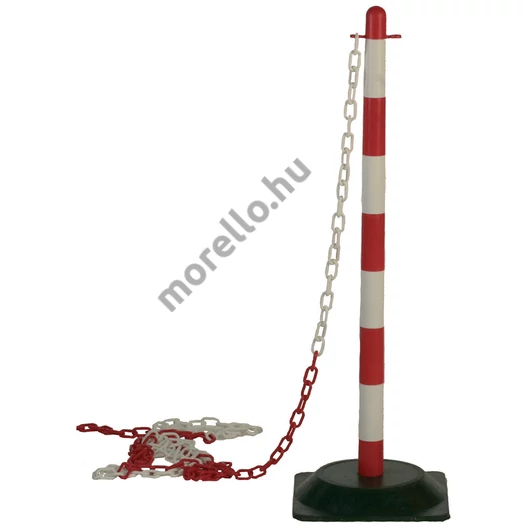 GAN70052 ÖSSZEKÖTŐSZEM LÁNCHOZ ZÁRHATÓ PIROS/FEHÉR